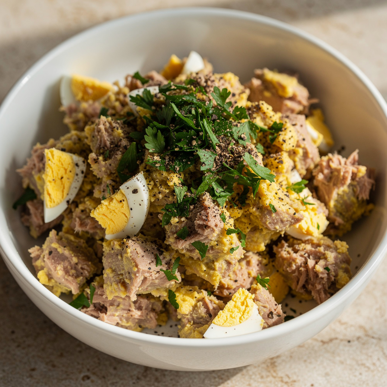 Tuna Salad Recipe with Egg (Easy, Healthy & Keto-Friendly)